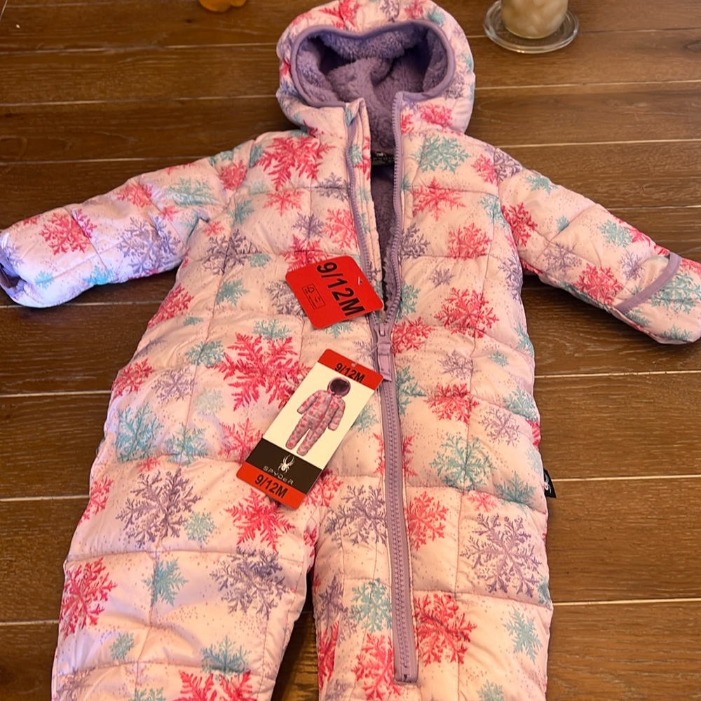 COPY - Spyder infant snowsuit 9/12 months